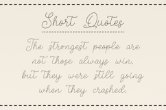 Aurelian - Dotted Script Font Product Image 5