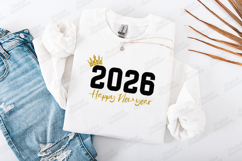New Year 2026 SVG Shirt Design Product Image 1