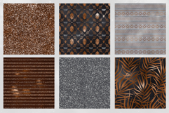 16 Ash &amp; Copper Seamless Patterns Product Image 3