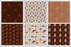 16 Terracotta &amp; Ivory Seamless Patterns Product Image 3