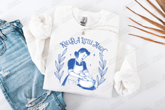 Knead A Little Magic Vintage Baking SVG PNG Design Product Image 2