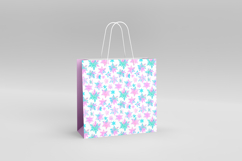 4 Winter Snowflakes Seamless Patterns, Xmas Digital Paper Product Image 3