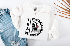 Football Team Champions SVG | Helmet Sports Cut File Product Image 3