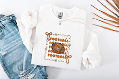 It's Game Day SVG - Flaming Football Player Sports PNG Product Image 3