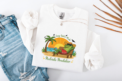 Lazy Gator SVG - Poolside Predator Summer Beach Art Product Image 3