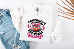 Make It Hype Football Mama SVG - Bow Game Product Image 1