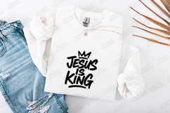 Jesus Is King SVG Christian Graffiti Streetwear Design Product Image 3