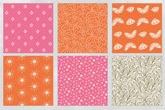 16 Citrus &amp; Blush Seamless Patterns Product Image 3