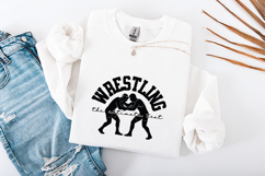 Wrestling SVG | Wrestler Ultimate Test Sports Cut File Product Image 1