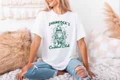 Shamrock Cocktail Club PNG, Retro St Patrick&#039;s Day, St Product Image 3