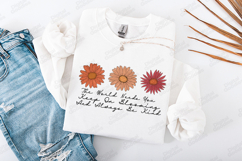 The World Needs You Keep On Blooming Boho Floral JPG Design Product Image 2