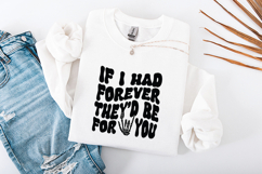 Forever For You Skeleton SVG - Retro Goth Valentine PNG Product Image 3