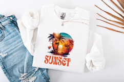 Waves SVG - Groovy Retro Ocean Typography Beach Graphic Product Image 3