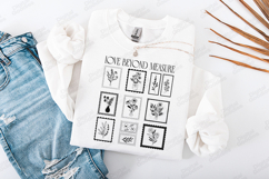 Love Beyond Measure Floral Stamp SVG Bundle Sublimation Product Image 1