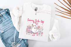 Sunny Side Up Cute Duckling Flowers Sublimation PNG Design Product Image 3