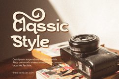 Vorgane Vintage Typeface Product Image 3