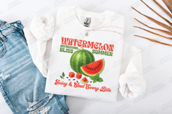 Watermelon Refreshing Bliss SVG Summer Juicy Fruit Design Product Image 2
