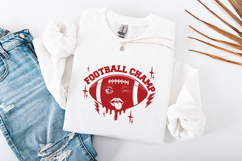 Football Champ Dripping Ball SVG | Sporty Winking Face PNG Product Image 3