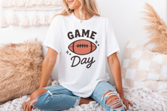 Game Day PNG, Digital Download, Football Shirt Design, Product Image 3
