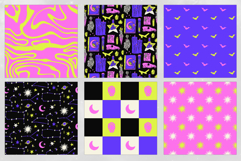 16 Witch Vibes Seamless Patterns Product Image 3