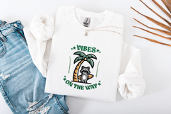 Surfing Raccoon Beach Sublimation PNG, Summer Vibes Bundle Product Image 3