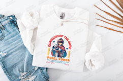 Guardian of the Game SVG - Pixel Power RPG Knight Design Product Image 3