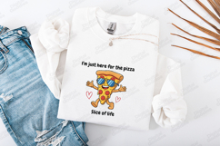 Retro Pizza Slice SVG - I'm Just Here For The Pizza Design Product Image 3