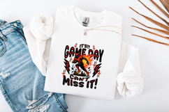 Tackle Season SVG - Retro Coquette Football Bow PNG Design Product Image 3