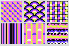 16 Night Groove Seamless Patterns Product Image 3