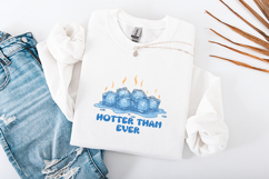 Hotter Than Ever SVG - Melting Ice Cubes Funny Summer PNG Product Image 3