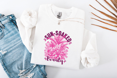 Sun-Soaked Beauty Tropical Botanical Sublimation PNG Product Image 3