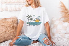 Gulf of merica PNG, Gulf Of Usa, Gulf Beach Retro Png, Gulf Product Image 2