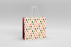 4 Whimsical Christmas Seamless Patterns, Xmas Digital Paper Product Image 3