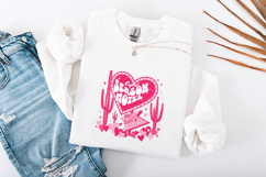 Retro Cupid Season Motel Western Valentine PNG Design Product Image 3