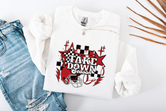 Take Down Season SVG - Retro Bowling &amp; Football Sports PNG Product Image 3