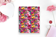 Wildflowers Digital Paper, Floral Seamless Patterns Product Image 3