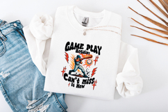 Game Play Baseball SVG - Flaming Batter Sports PNG Graphic Product Image 3
