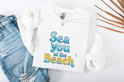 Sea You At The Beach SVG - Nautical Summer Quote Decor Product Image 3