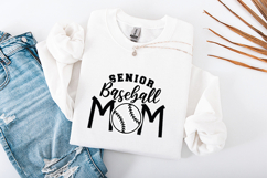 Senior Baseball Mom SVG - Graduation Spirit Night Graphic Product Image 1