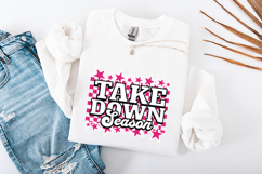 Pink Out Tackle SVG - Football Awareness Ribbon Bow PNG Product Image 3