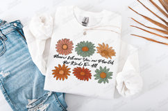 Bloom Where You’re Planted Be Kind Boho Floral JPG Design Product Image 1
