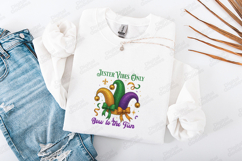 Mardi Gras Jester SVG - Jester Vibes Only Carnival Art Product Image 3