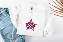 Players Season Enjoy SVG - Checkered Star Spirit Graphic Product Image 1