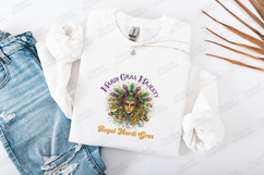 Mardi Gras SVG - Mardi Gras Majesty Royal Mask Cut File Product Image 3