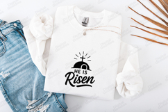 He Is Risen SVG - Easter Resurrection Tomb Religious File Product Image 3