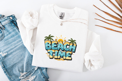 Retro Beach Time SVG - Tropical Summer Vacation Design Product Image 3