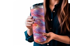Bright Christmas Pattern Tumbler Wrap Sublimation, 20 oz Product Image 3