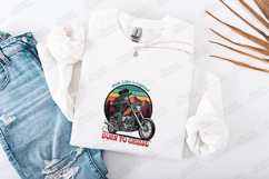 Ride Like a Legend SVG - Gorilla Biker Retro Chopper File Product Image 3