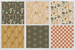 16 Rustic Garden Seamless Patterns Product Image 3