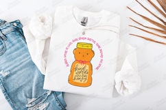 Kind Words Are Like Honey Bear Jar SVG PNG Sublimation Art Product Image 2
